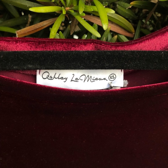 Crushed Velvet Long Sleeve - Picture 3 of 6